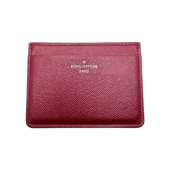Louis Vuitton Cardholder/Wallet Insert Red with Box & Dust Bag (18639) - Picture 1 of 11